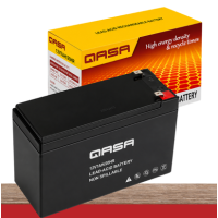 Qasa 12V 7Ah Lead-Acid Rechargeable Fan Battery | QBT-0070A 12V
