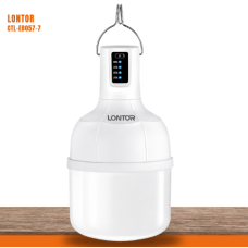 Lontor Rechargeable LED Emergency Bulb 7W - CTL-EB057-7 with USB Charging and SOS Flashlight – 2400mAh Lontor Rechargeable LED Emergency Bulb 7W - CTL-EB057-7 with USB Charging and SOS Flashlight – 2400mAh