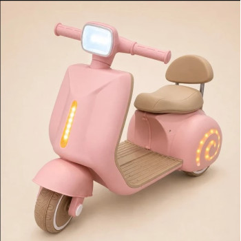 Kids Electric Vespa-style Ride-On Scooter
