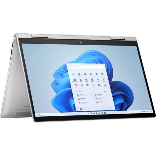 HP 14-ep1OO28nia laptop with Intel Core 7 150U up to 5.4GHz, 8GB RAM, 512GB SSD, 14-inch DOS, Natural Silver, backlit keyboard, 1-year warranty