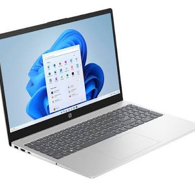 HP 15-fd0569nia (CC9X4EA) laptop, 13th Gen Intel Core i3, 8GB RAM, 256GB SSD, 15.6-inch display, long battery, sleek design