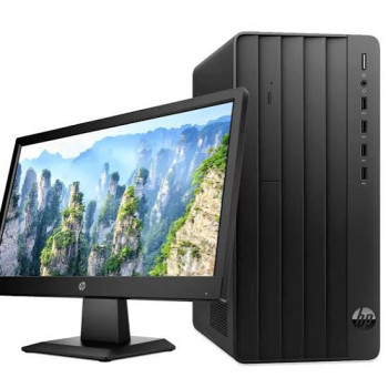 HP  PRO TOWER  290G9,  INTEL COREI3, 14TH GEN   UP 4.7GHZ,8GB RAM,512SSD WLAN,BT , 22 INCHES  MONITOR ,  C6QM6AT, 1 YEAR CHANNEL WARRANTY