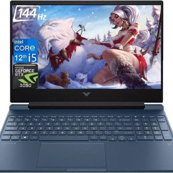 HP VICTUS 15-FA1007nia GAMING Intel Core™️ i7 13th gen up  to 4.4 GHz 512GB SSD 16GB RAM , 15.6" , WIN11 ,MICA SILVER , NVIDIA®️ RTX 4050 (6GB DEDICATED) BACKLIT KEYBOARD, 1 YEAR CHANNEL WARRANTY 8D602EA
