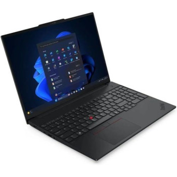 LENOVO THINKPAD E16, copilot +pc , G3 , INTEL UTRA 7 256V ,16GB RAM , 512 SSD ,16.0 FHD, WUXGA, SPILL RESISTANT BACKLIT KEYBOARD  FINGERPRINT, LAN ( RJ 45), WLAN, BT ,  LENOVO CARRY CASE, WIN 11 PRO, 1 YEAR CHANNEL WARRANTY  ,22AYOO1GUE