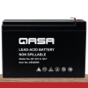 Qasa 12V 7Ah Lead-Acid Rechargeable Fan Battery QBT-0070A Available Online at Tradezone.ng