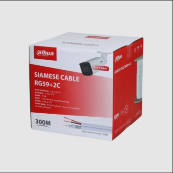 Dahua Coaxial Cable With Power Cable PFM941I-RG59/20-300