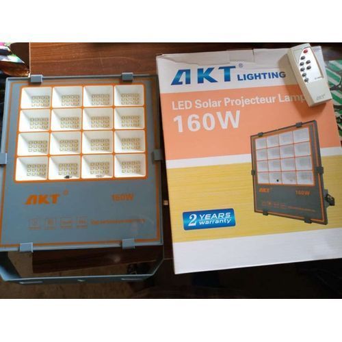 AKT 160W Solar Flood Light with Separate Solar Panel