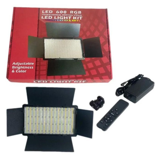LED 600 RGB Professional Photo & Video LED Light Kit Available Online at Tradezone.ng