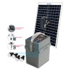 Duravolt 4 In 1 Solar Rechargeable Pack For Fans 12V4.5Ah Battery SRP-1245 4in1