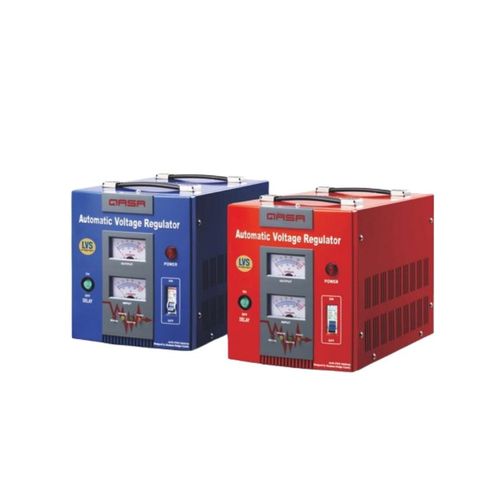 Qasa AVR-PRO 5000VA Reliable Power Guardian with fast voltage regulation, surge protection, overload defense, and stable output