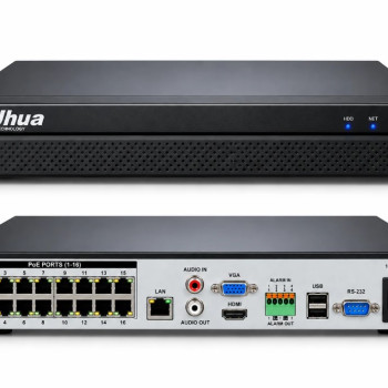 DAHUA DHI-NVR4232-16P-4KS2 32 Channel 1U 16 PoE 4K H.265 Lite Network Video Recorder