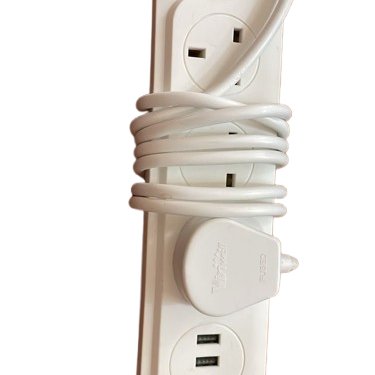 3-Way Tokunbo Extension Socket with USB Ports Available Online at Tradezone.ng