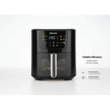 Hisense 5L Digital Air Fryer with Visible Window