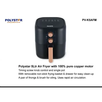 Polystar 5 Liters Healthy Air Fryer | PV-K5AFM