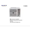 Polystar 1HP Window Unit Air Conditioner | PV-MD9W