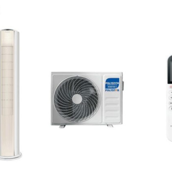 Polystar 2HP Standing Inverter Air Conditioner With Kit PVF-HDF206INV