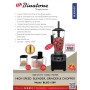 Binatone 1500W High-Speed Blender, Grinder & Chopper (Model BLGC-1589) – 3L Capacity