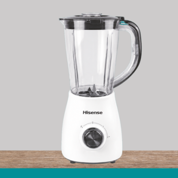 Hisense Blender 500W 1.5L White-Grey (H15TBWES2)