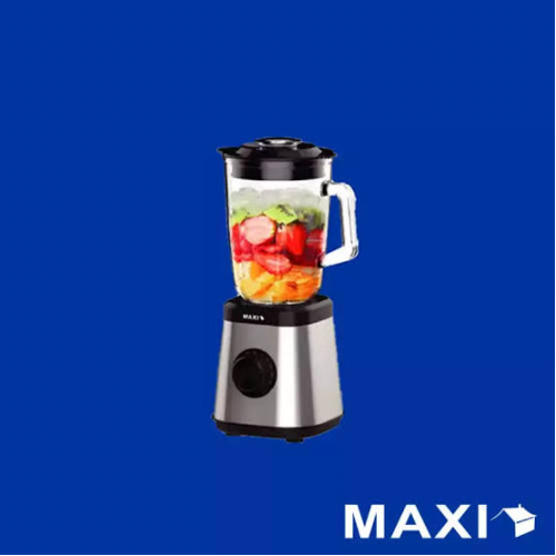 Maxi Blender 1000 Watt 1.5 Liter Silver MAXIBLE1010W Available Online at Tradezone.ng