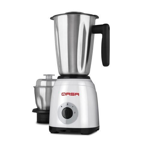 Qasa 2 In 1 Blender & Grinder 350W 2L QBL-2088 with durable blades, powerful motor, and dual function for smooth blending and grinding