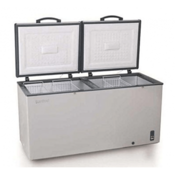 Scanfrost 400 Liters Double Door Inverter Chest Freezer SFL400INV