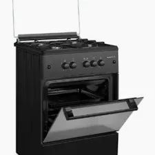 Midea 60x60 Freestanding Gas Cooker 6060-3G082-B | Black
