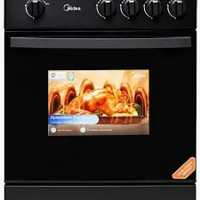 Midea 60x60 Freestanding Gas Cooker 6060-4G057-B | Black