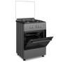 Maxi 4 Gas 60cm Stainless Steel Cooker | MAXIBURNERBE001