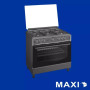 Maxi 5 Burner Standing 60*90 Gas Cooker | MAXI 60*90 (5B) INOX
