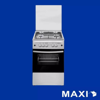 Maxi 50Cm 4 Burner Gas Cooker With Auto Ignition | MAXI 50504B IGL INOX