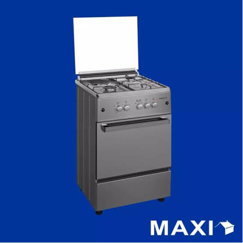 Maxi 60x60 3+1 Burner Gas Cooker MAXI 6060 M4 Inox Available Online at Tradezone.ng