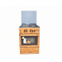MAXI 60*60 3+1 Wood Finish Gas Cooker | MAXI 6060(3+1) WOOD