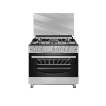 Maxi 60×90 4+2 Standing Gas Cooker With Auto Ignition | MAXI 60×90 (4+2) INOX