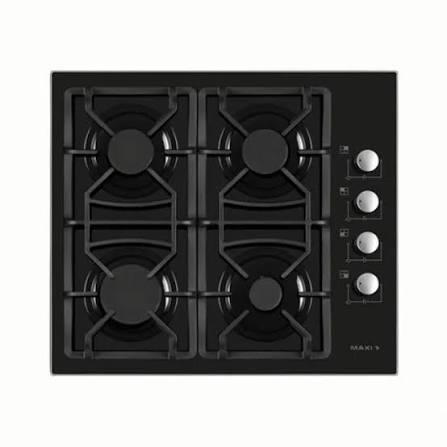 Maxi 60Cm by 60Cm Tempered Glass Gas Cooker MAXI 6060 T-840 Available Online at Tradezone.ng
