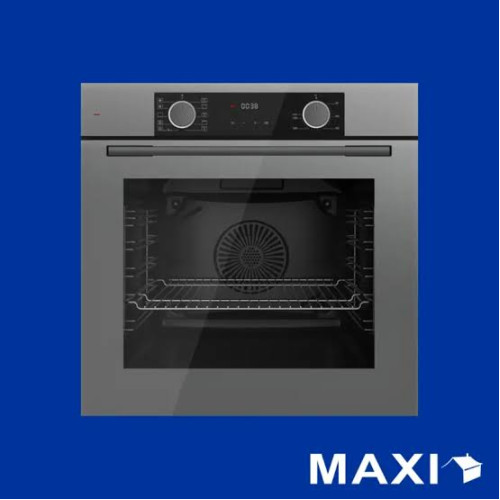 Maxi 60cm Electric Built-In Oven MAXIOVENQBP7BL Available Online at Tradezone.ng