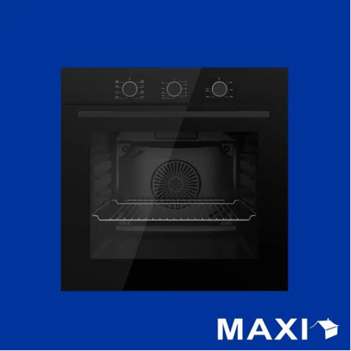Maxi 60cm Electrical Built-In Oven MAXIOVENQBP7SSM Available Online at Tradezone.ng