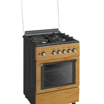 Maxi STYLE 3+1 Standing 60*60 Gas Cooker With Auto Ignition And Sparker | MAXI 6060 TR 31 IGL WD