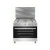 Maxi STYLE 60X90 5 Burners Standing Gas Cooker | MAXI STYLE 60*90 (5B) INOX