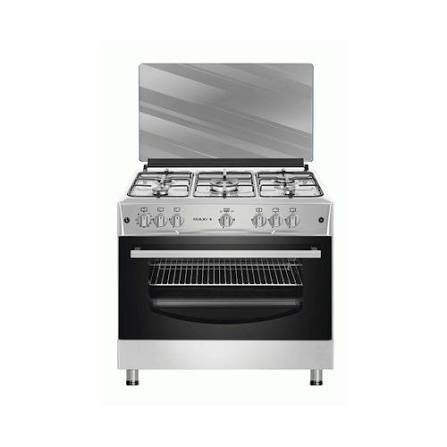 Maxi STYLE 60×90 5 Burners Standing Gas Cooker INOX Available Online at Tradezone.ng