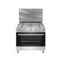 Maxi STYLE 60X90 5 Burners Standing Gas Cooker | MAXI STYLE 60*90 (5B) INOX