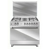 Maxi Style 60×90cm (4 Gas + 2 Electric) Inox Gas Cooker | MAXI STYLE 60×90 (4+2) INOX