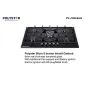 Polystar 5-Burner Built-In Gas Hob Tempered Glass | PV-JYBA5AG