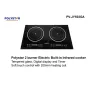 Polystar Infrared Built-In Electric Cooker with 2 Burners | PV-JY502GA