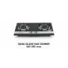 Qasa 2 burner tempered Glass Gas cooker QGC-2BG Vesta