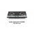Qasa 2 burner tempered Glass Gas cooker QGC-2BG Vesta