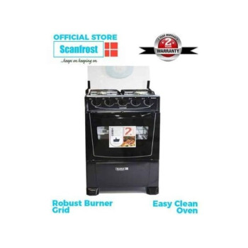 Scanfrost 50x50cm 4 Gas Burner Cooker With Oven - Sfc5401b