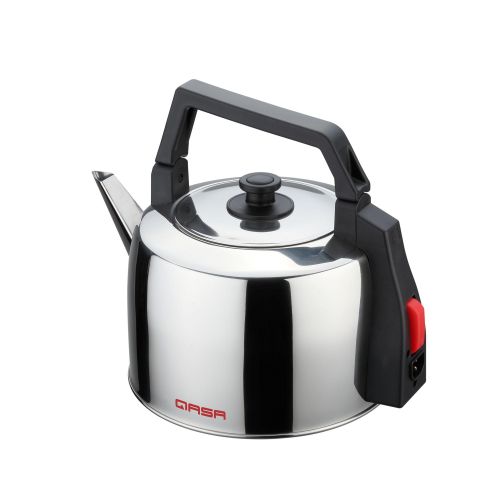 Qasa 4.1L Electric Kettle 2000W QKT-5000 with fast boiling, durable stainless steel body, auto shut-off, and ergonomic handle