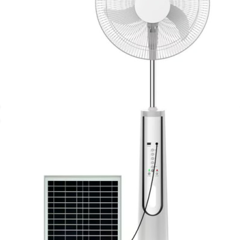 Realex 18-Inch Rechargeable Solar Standing Fan (RE-F02)