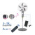 Duravolt 16 inches 4in1 Rechargeable Fan+Bluetooth Speaker +Solar Panel+LED Bulbs DRF-2916 melody H45