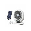 Duravolt 7 Inches 3 In 1 Rechargeable Table Fan, Solar Panel, LED Bulbs DRF-607 High Speed